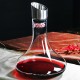 스테인레스 스틸 필터와 뚜껑이 있는 빠른 와인 디켄터 크리스탈 유리 와인 디스펜서