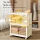 Foldable Locker - Multi-layer Storage Cabinet with Transparent Magnetic Panels