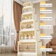 Foldable Locker - Multi-layer Storage Cabinet with Transparent Magnetic Panels