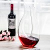 Lead-free Crystal Glass Wine Decanter Harp U-shaped Personalized Instant Decanter 1600ml