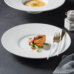 White Dinner Plate