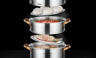 Product Recommendation: Stainless Steel 3-layer Steamer Product Recommendation: Stainless Steel 3-layer Steamer