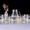 Wheat Ears Cup Heat Resistant Glass Mugs Set Glass Pitcher & Tumbler