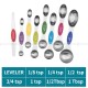 Precision Steel Baking Measuring Spoons: Elevate Your Culinary Precision