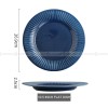 Nordic Tableware Vertical Stripes Dinnerware Ceramic Bowls Plates