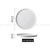 Minimalism Ceramic Tableware Dinnerware Dish Deep Plate Flat Plate