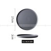 Minimalism Ceramic Tableware Dinnerware Dish Deep Plate Flat Plate