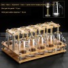 Gold Foil Wine Glass Wine Dispenser Small Goblet Cup Holder Win Set