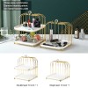 Restaurant Afternoon Tea Snack Candy Display Stand: Ceramic Snack Tray Dessert Storage Rack