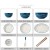 Dinnerware Set of 43 (For 10-Person)  + $260.00 