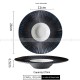 Carll Solar Series Designer Dinnerware Ceramic Navy Stylish Dish