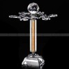 Golden/Sliver Diamond Crystal Goblet Holder Wine Glass Rack