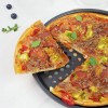 12-Inch Round Baking Pan Punched Pizza Pan Fruit Pie Baking Mold