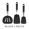 Versatile Silicone Kitchen Utensil Set: Scraper, Spatula, Tong, and Slotted Turner