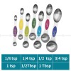 Precision Steel Baking Measuring Spoons: Elevate Your Culinary Precision