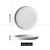 12-inch White Shallow Flat Plate  + $20.00 