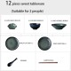 Kiln Change Ceramic Tableware Classical Blue/Green Dinnerware Set