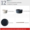 Nordic Ceramic Dinnerware Modern Minimalist Porcelain Tableware Set