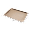 14.5-Inch Large Rectangular Baking Pan Baking Oven Chassis Cookie Pan