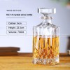 Crystal Glassware Wine Set Sealed Wine Bottle Square Whisky Bottle