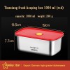 304 Stainless Steel Food Grade Fresh-keeping Box Storage Box Lunch Box