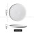 14-inch White Flat Plate  + $30.00 