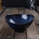Kiln Change Dinnerware Blue Glazed Tableware Ceramic Dinner Bowl
