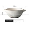 Ceramic Dinnerware Modern Minimalist Tableware Porcelain Bowls Plates