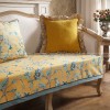 Dream Noah Sofa Cushion Yellow Velvet Non-slip Cushion Universal Sofa Cover