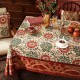 Claren Tablecloth Table Cover New Year Decoration Velvet Table Cloth