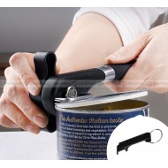 SafeSlice Stainless: Multifunctional Stainless Steel Can Opener SafeSlice Stainless: Multifunctional Stainless Steel Can Opener