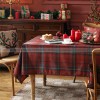 Lapland Tablecloth Christmas Table Cover Red Gingham Table Clothes