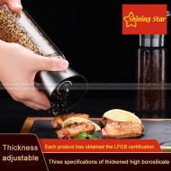 Borosilicate Glass Bottle Pepper And Salt Mills Seasoning Bottle Borosilicate Glass Bottle Pepper And Salt Mills Seasoning Bottle