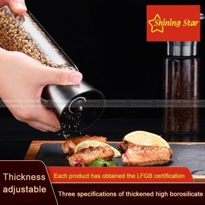 Borosilicate Glass Bottle Pepper And Salt Mills Seasoning Bottle Borosilicate Glass Bottle Pepper And Salt Mills Seasoning Bottle