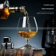 Reinforced Crystal Glass Brandy Cup Lead Free Caliber Whiskey Glass