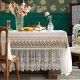 Brewster Tablecloth Lace Stitching Table Fabric Waterproof Table Cloth