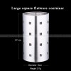 Stainless Steel Draining Cutlery Holder Round Flatware Storage Stand