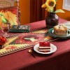 Byron Table Runner Road of Poet Decorative Cloth Velvet Table Cover