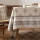 Kashaa Tablecloth Nordic Style Simple Cotton And Linen Table Cover Khaki