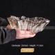 Crystal Clear Elegance: Minimalist Glass Fruit Pot and Bowl Set