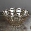 Glassy Delight: Thickened Glass Fruit Plate and Bowl for Elegant Serving