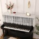 Neumann White Lace Piano Cover Hollow Out Embroidery Dust Cover Bench Cover