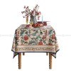 Puno Tablecloth Pastoral Vintage Cotton Linen Waterproof Table Clothes