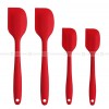 Versatile Silicone Baking Tools: Set of 4 Cake Cream Spatulas for Effortless Mixing