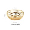 Nordic Dessert Display Stand: Creative Iron Rack with Cake Plate and Fruit Basket