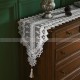 Lolita Table Runner White Lace Table Covering Cloth Luxury Tablecloth