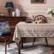 Piedmont Tablecloth Waterproof  Velvet Fabric Dining Table Cover