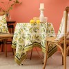 Meet Sicily Tablecloth Fabric Table Cover Lim Green Waterproof Garden Tablecloth