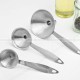 Stainless Steel Oil Leakage with Handle Cone Funnel Set of 3 Pcs