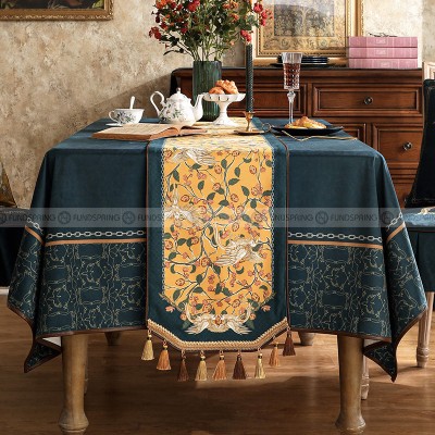 Waddesdon Manor Table Runner High-grade Table Decorative Cloth Towel Waddesdon Manor Table Runner High-grade Table Decorative Cloth Towel